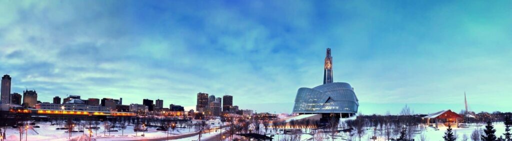Panoramic view of Winnipeg